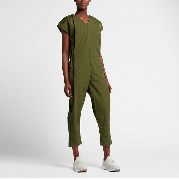nike olive green jumpsuit